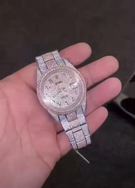 fake bussdown watch|bustdown rolex.